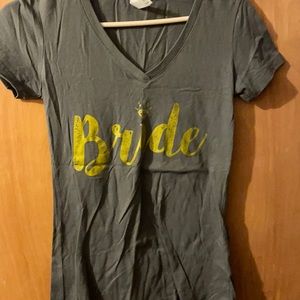 Bride t shirt